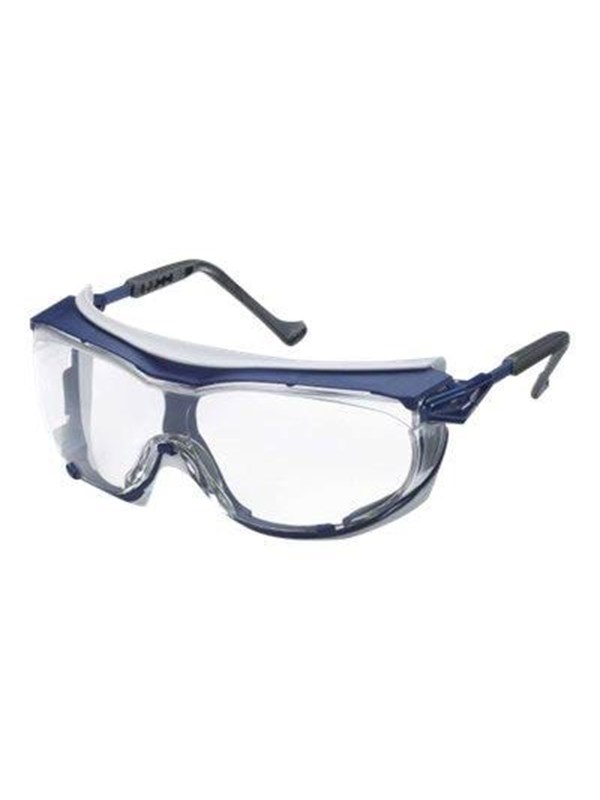 uvex skyguard NT - Beskyttelsesbriller - skygge: 2C-1.2 W 1 FTKN CE - klart glas - polypropylen, termoplastisk polyuretan (TPU) - blå-grå