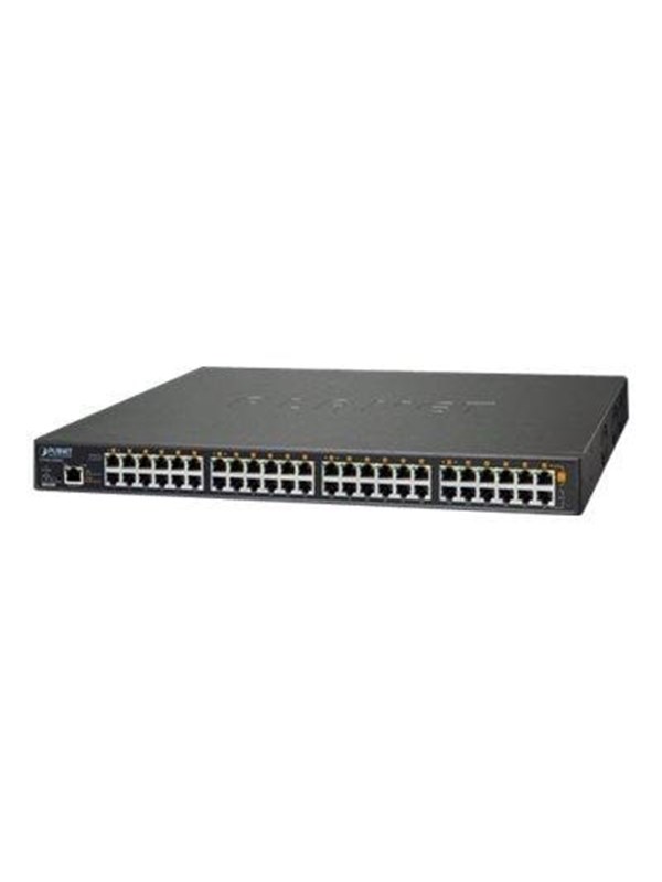 PLANET UPOE-2400G - hub - 24 ports - Managed - rack-mountable USB hub - 24 ports - Sort
