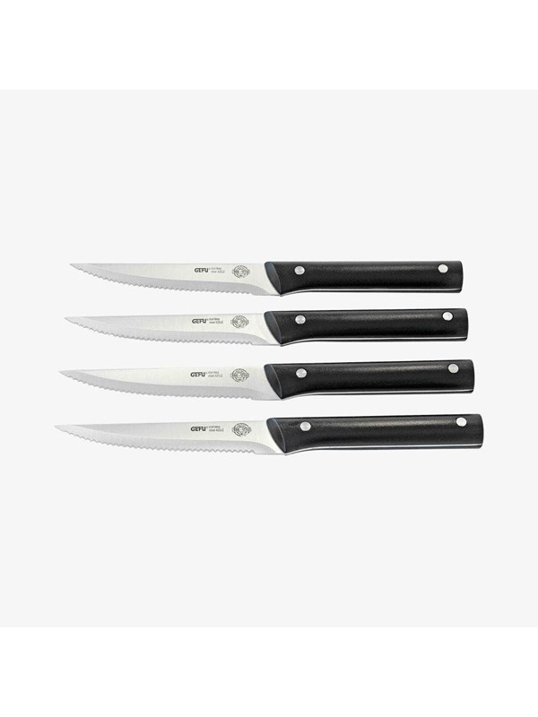 GEFU Barbecue steakknive, BBQ, 4 stk.
