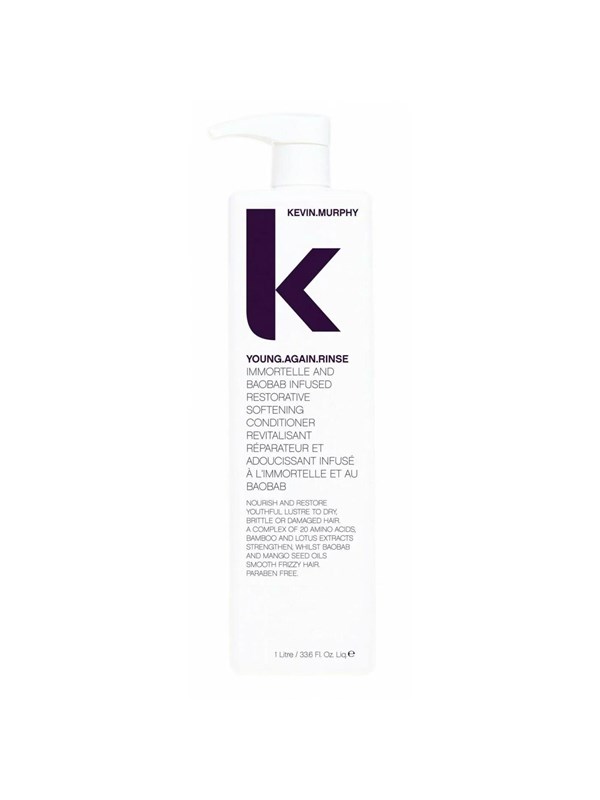 Kevin Murphy Young again rinse genopbyggende og glansgivende balsam til hår 1000 ml