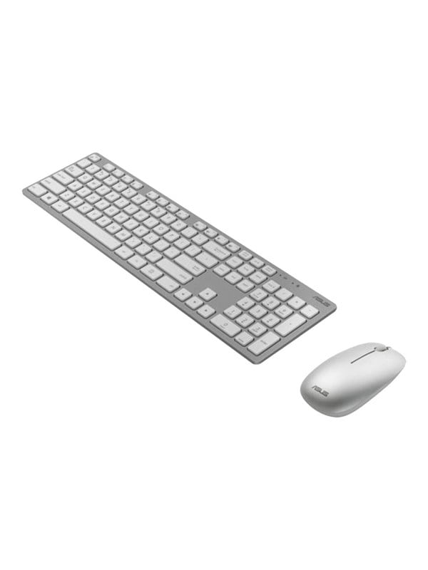ASUS W5000 - Tastatur & Mus sæt - Tysk - Hvid