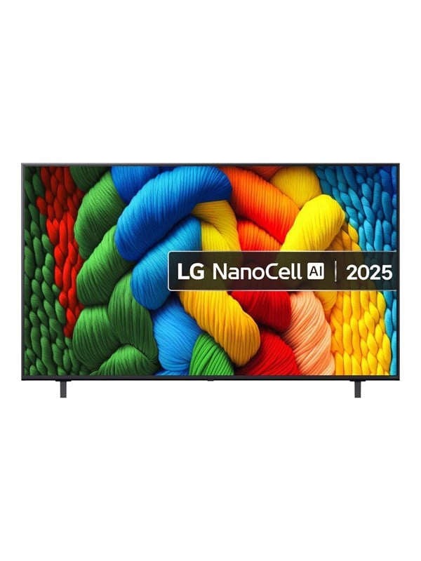 LG 65" Fladskærms TV LED 4K 65NANO80A6B Nano80 Series - 65" LED-backlit LCD TV - 4K