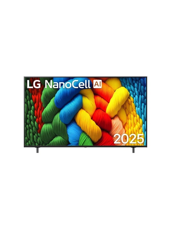 LG 65" Fladskærms TV LED 4K 65NANO80A6B Nano80 Series - 65" LED-backlit LCD TV - 4K