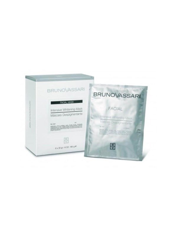 Bruno Vassari White Whitening Peel-Off Mask Day & Night For Face 6 pcs 30 g