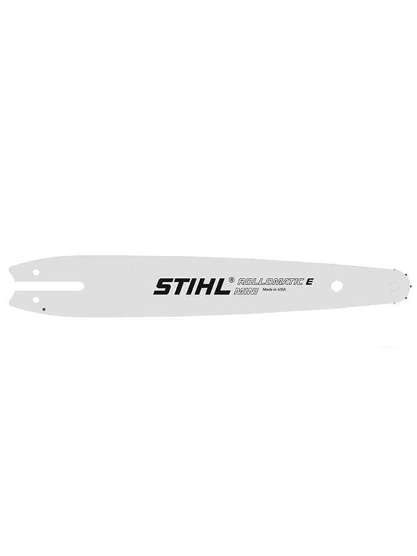 Stihl Rollomatic E Mini, Massivt sværd til kædesav, Stihl, MS 150 / MS 150 T, 30 cm, 76,2 / 8 mm (3 / 8), Hvid