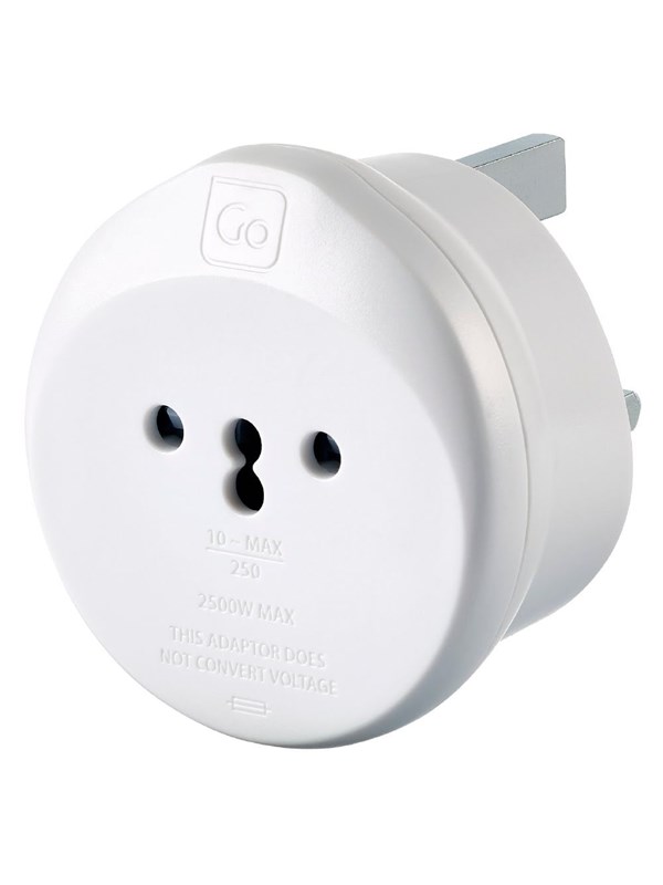 Go Travel SWISS/ITA - UK Adapter
