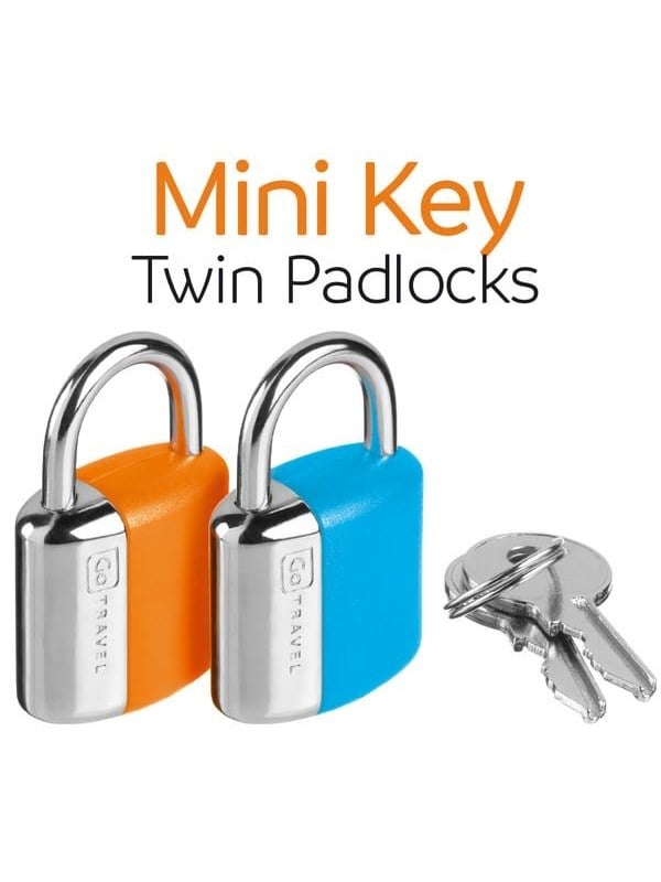 Go Travel Mini Key Twin Padlocks - Små tasker, punge, tilbehør