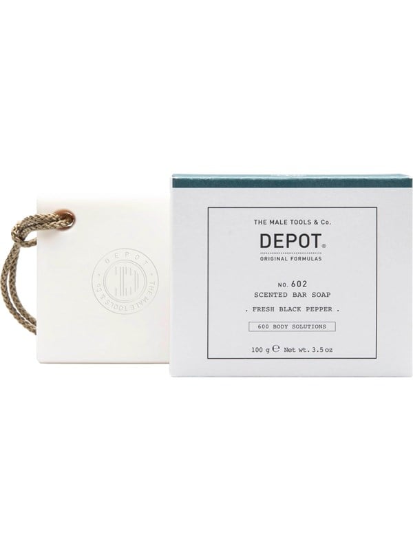 Depot Soap Bar - Fresh Black Pepper 100 g.- Spicy Notes.
