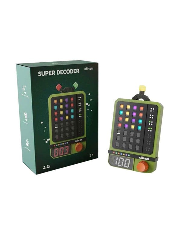 GiiKER Super Decoder Elektronisk Logikspil - 600 Niveauer, 6+år