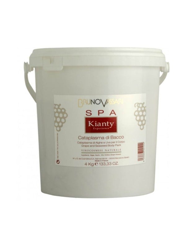 Bruno Vassari Kianty SPA, Grape, Anti-Ageing, Body Cream Mask, 4000 g
