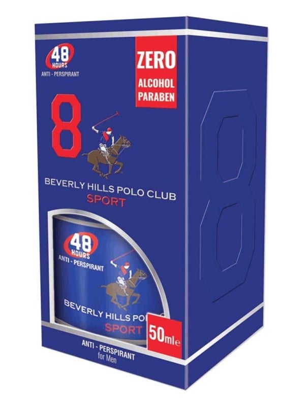 Beverly Hills Polo Club Sport Deodorant Roll-On For Men 50 ml