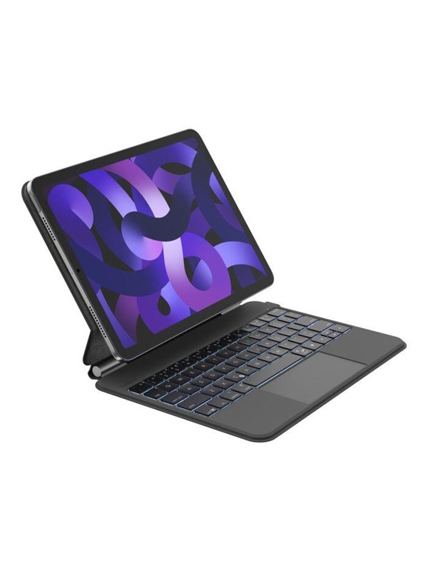Belkin Magnetic Keyboard Folio for 13´ M4 iPad Pro Nordic´ - Tastatur & Folio sæt - Sort