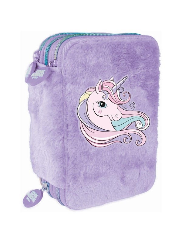 Tinka penalhus trippel unicorn lilla tinka cool school