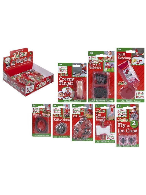 Elves Behavin' Badley Naughty Elf Jokes 8 asst.