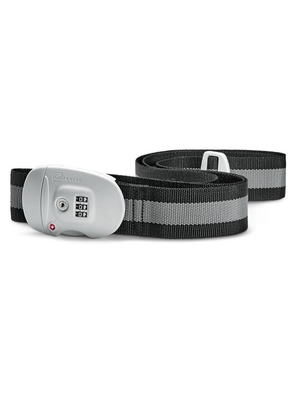 Go Travel Combi Luggage Strap TSA, black - Små tasker, punge, tilbehør