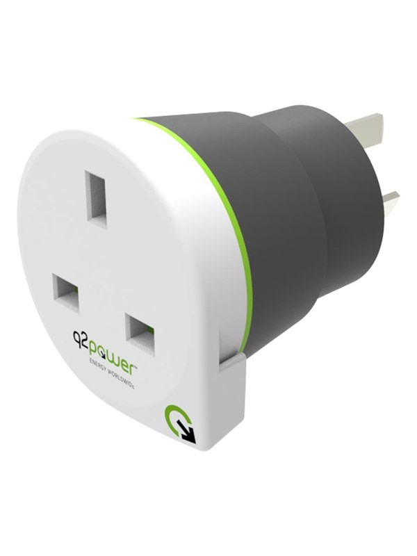 Q2Power United Kingdom til Australien Rejseadapter