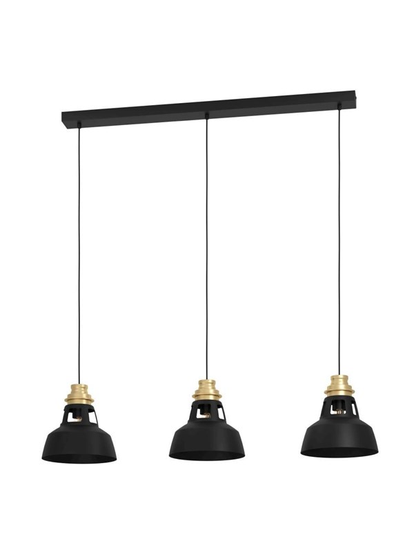 EGLO Stars of Light ESPINARDO langbordspendel 3L E27 sort/guld