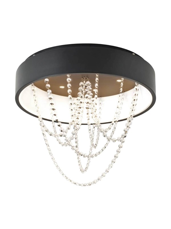 EGLO Stars of Light BERLONA loftlampe sort/krystal