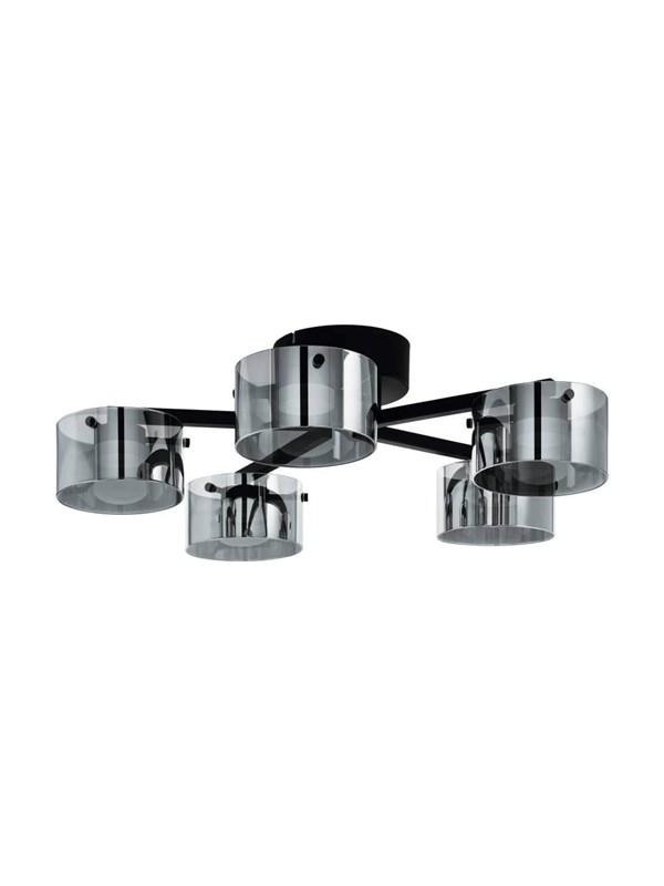 EGLO Stars of Light COPILLOS loftlampe 5L Ø660 sort/røgfarvet