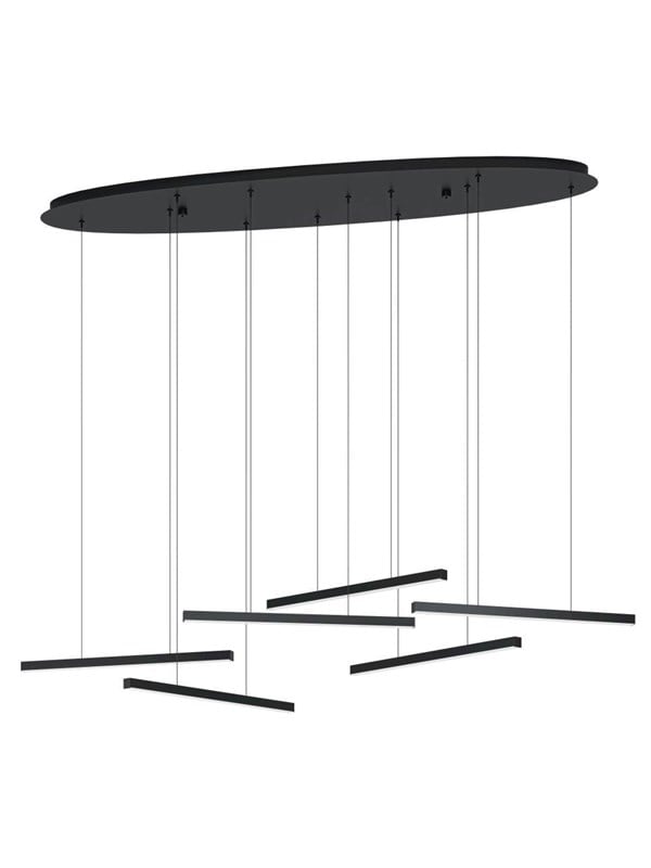 EGLO Stars of Light LINDOZA langbordspendel 6x1000lm L1285 sort