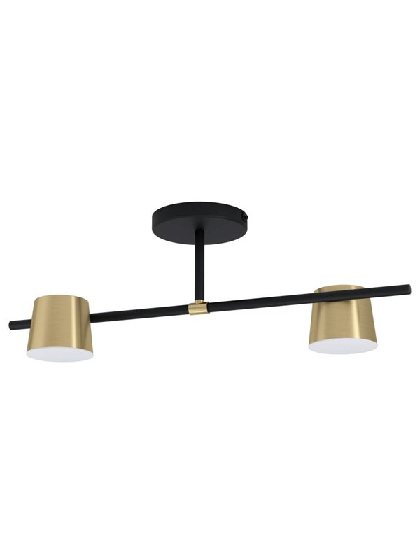 EGLO Stars of Light ALTAMIRA loftlampe L700 sort/børstet messing billede