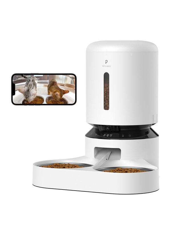 Petlibro GRANARY CAMERA DUAL FOOD TRAY WHITE