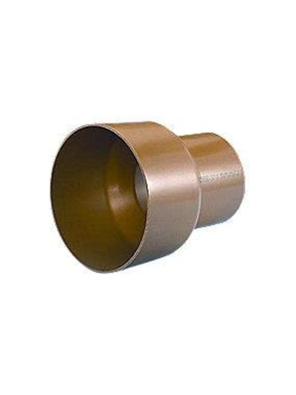 Wavin 200 mm PVC-overgang til betonspids, uden gummiring