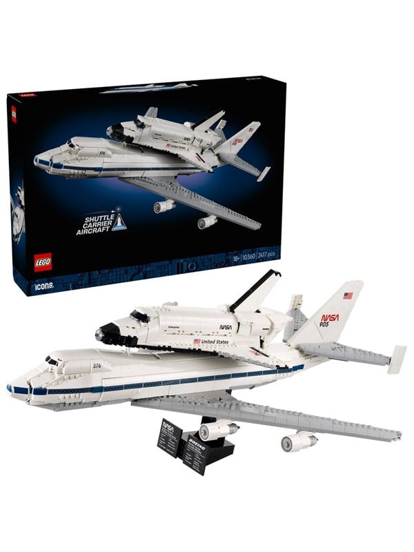 LEGO Icons 10360 Fly med rumfærge billede