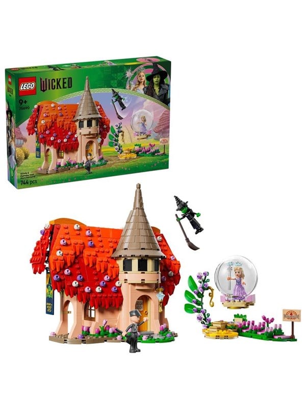 LEGO Wicked 75690 Glinda og Elphaba besøger Munchkinland
