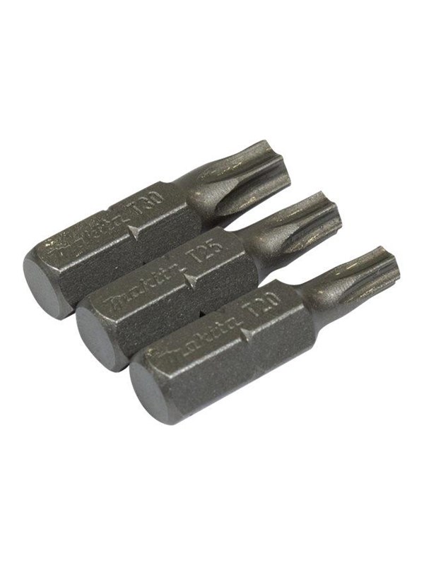 Makita Bitssæt 3 Dele T 20,25,30x25mm - B-24533