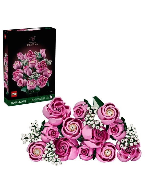 LEGO Botanicals 10374 Buket af pink roser billede