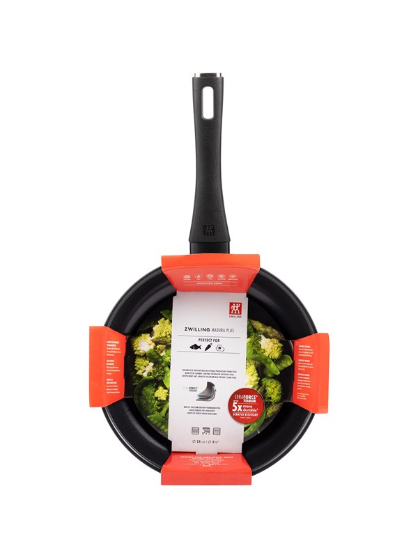 Zwilling - Madura Plus Sauterpande - Keramisk - ø 24 Cm - Sort