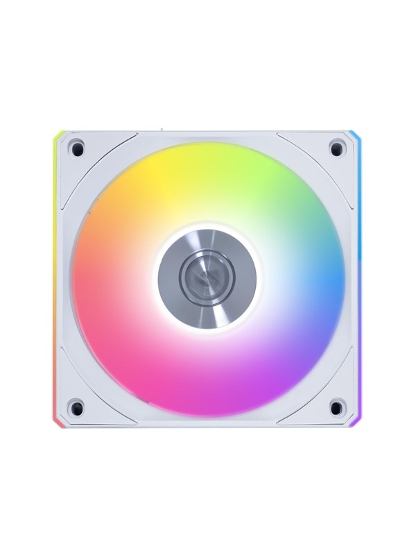 Lian Li UNI FAN CL Wireless - Kabinet køler - 120mm - Hvid med RGB LED lys - 30 dBA