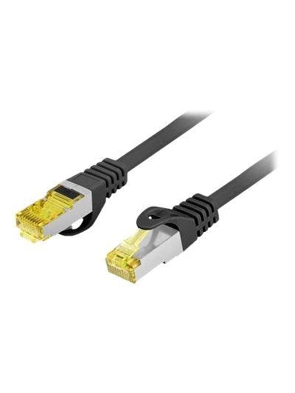 Lanberg patch cable - 3 m - black - Sort - 3m