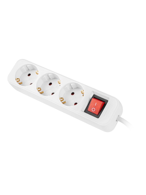 Lanberg - power strip - with circuit breaker - 2500 Watt