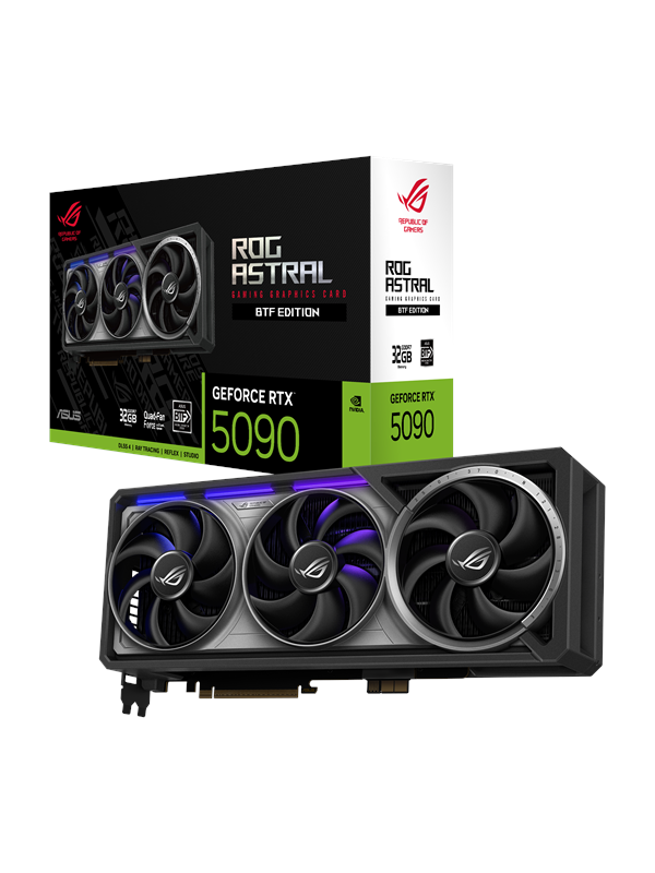 ASUS GeForce RTX 5090 ROG Astral BTF - 32GB GDDR7 RAM - Grafikkort