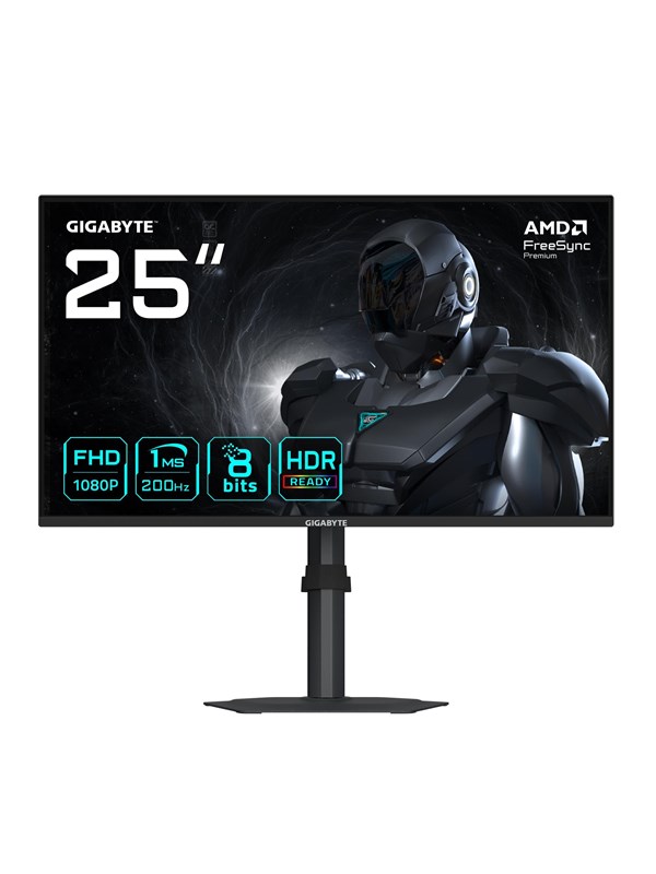 24,5" GIGABYTE G25F2 EK - 1920x1080 (FHD) - 200Hz - IPS
