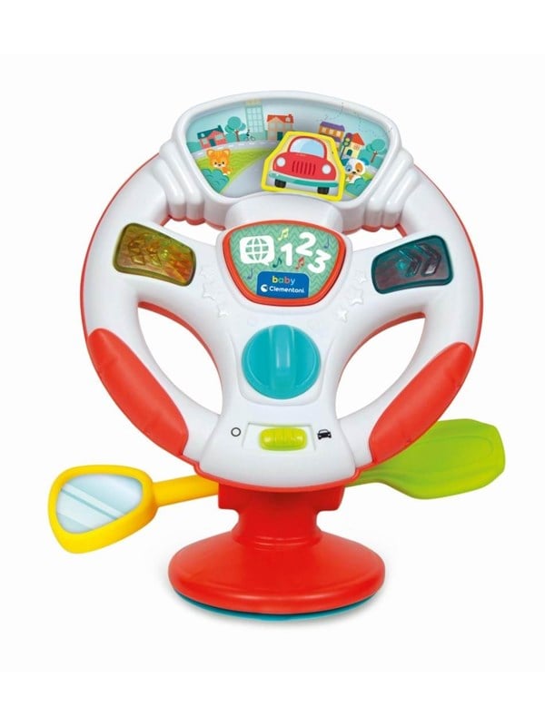 Clementoni Baby Activity Steering Wheel with Suction Cup