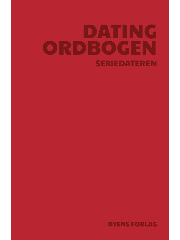Datingordbogen - Historie & Samfund - hardback