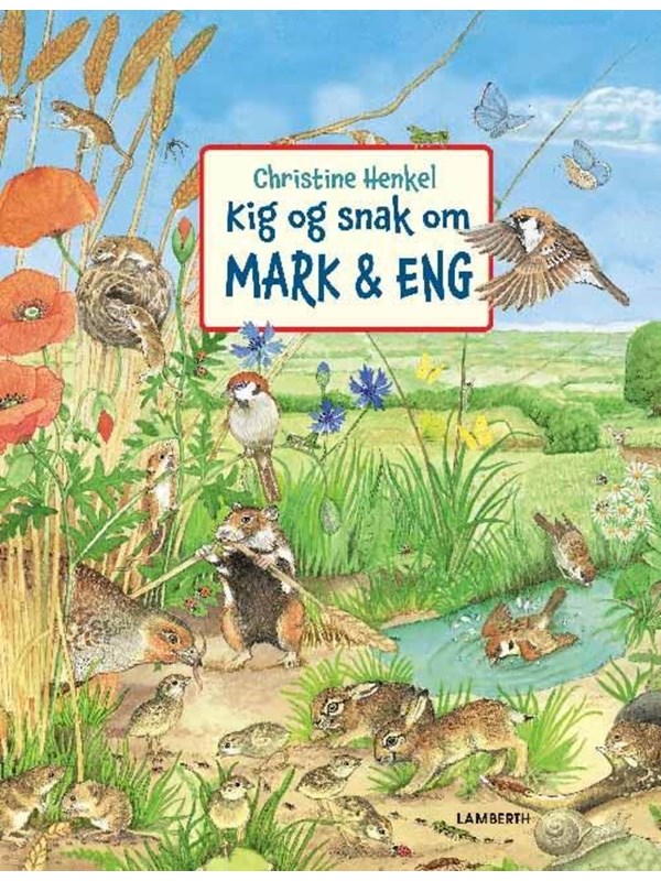 Kig og snak om mark og eng - Børnebog - Papbog
