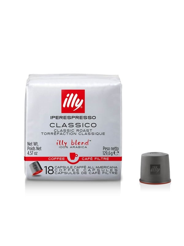 illy Iperespresso Home Americana Classico 18 capsules illy Iperespresso Home Americana Classico 18 capsules
