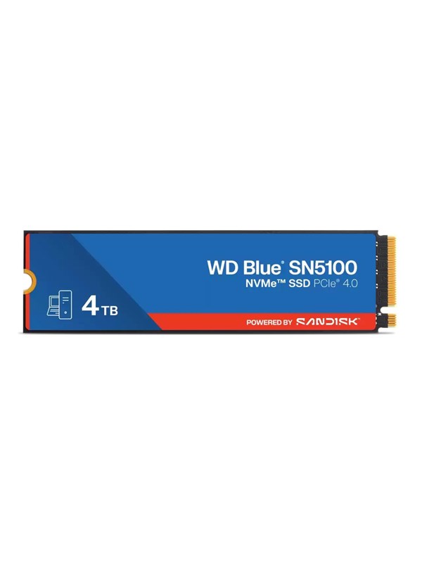 Western Digital WD Blue SN5100 SSD 4TB M.2 PCIe 4.0 NVMe - 4TB