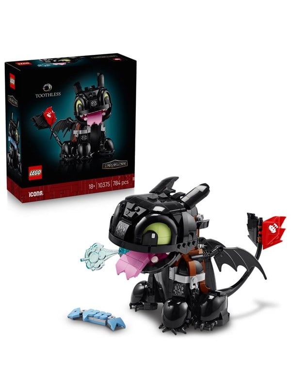 LEGO byg selv - LEGO ICONS 10375 Sådan træner du din drage: Tandløs