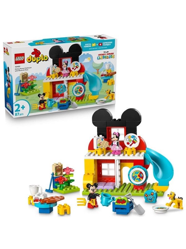 LEGO DUPLO Disney - Mickey Mouse klubhus med Minnie og Pluto - GEEKD.dk