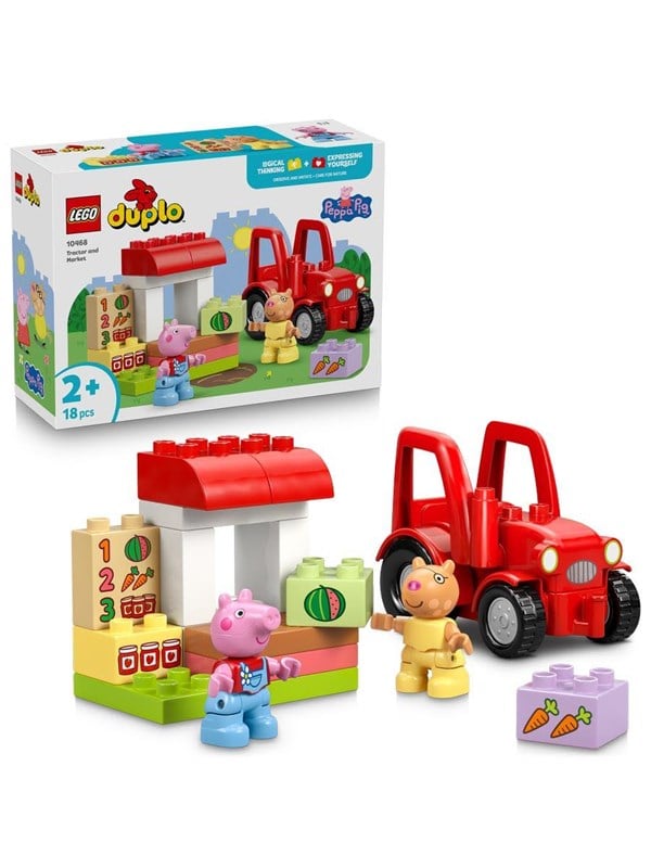 LEGO DUPLO 10468 Traktor og marked billede
