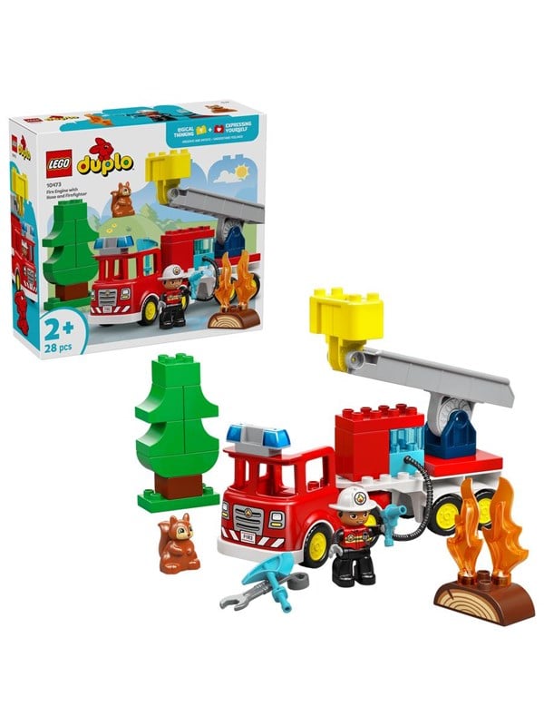 LEGO DUPLO 10473 Brandbil med slange og brandmand