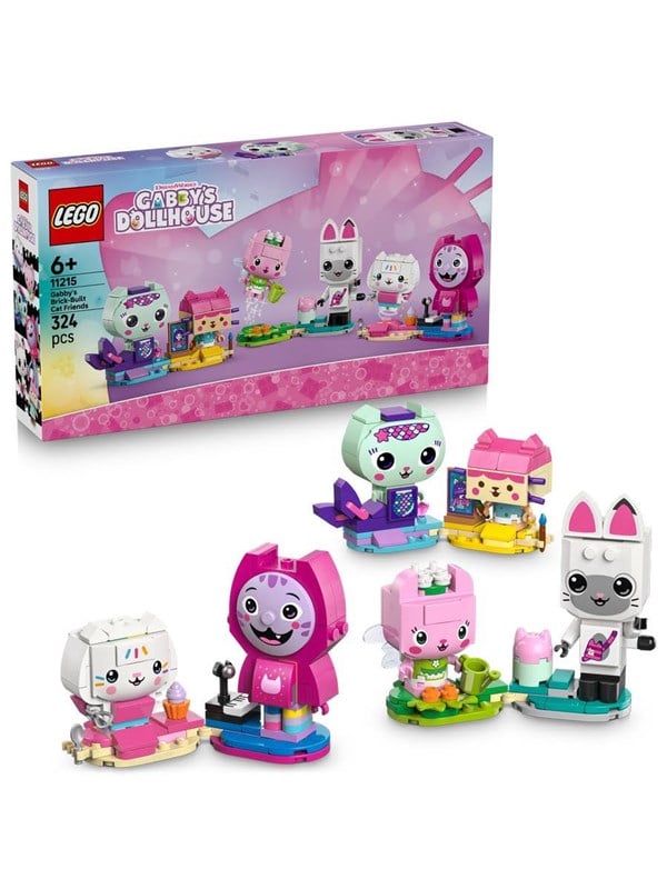 LEGO ® Gabbys Dukkehus - Gabbys Klodsbyggede... 11215 - 324 Dele