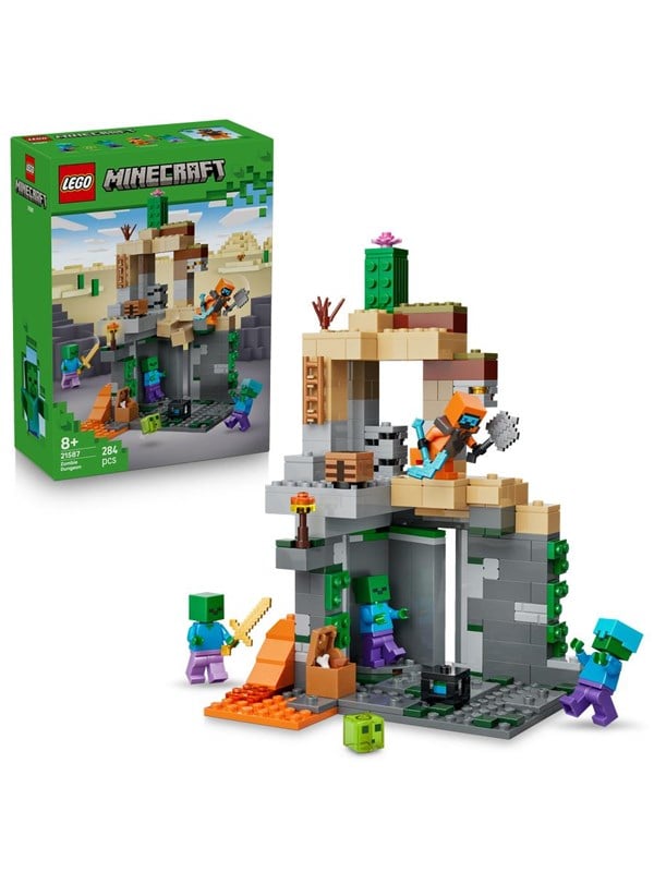 LEGO Minecraft 21587 Zombie-fangekælder billede