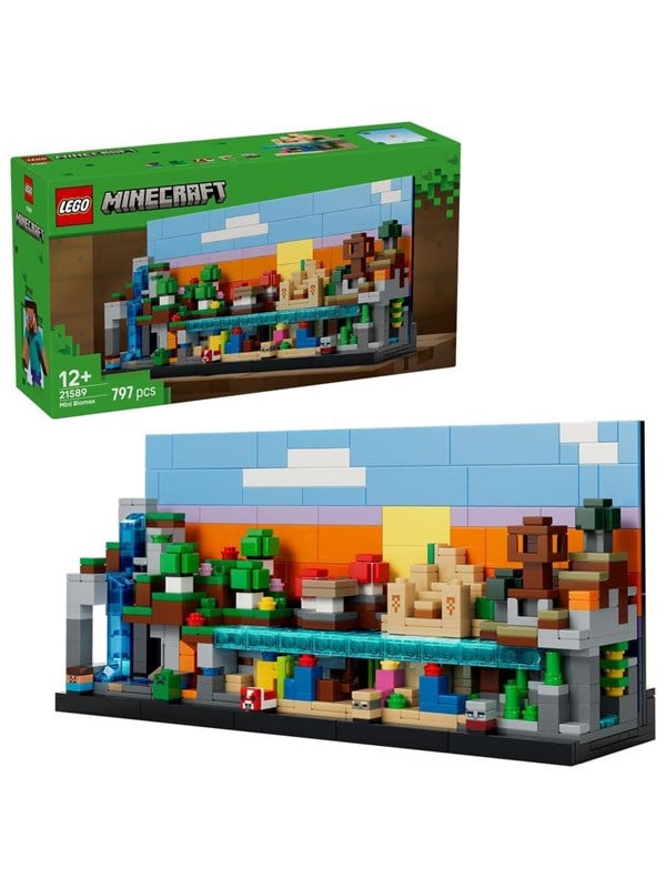 LEGO Minecraft 21589 Mini-biomer billede