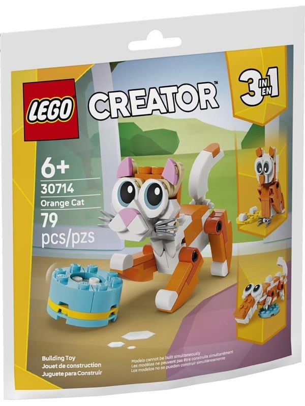 LEGO ® Creator - Orange Kat 30714 - 3-i-1 - 79 Dele